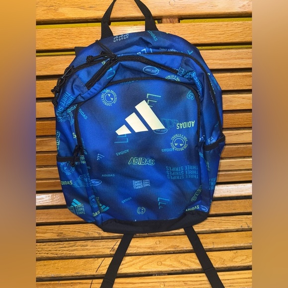 Adidas affiliate Blue Backpack new with tags - Picture 1 of 2